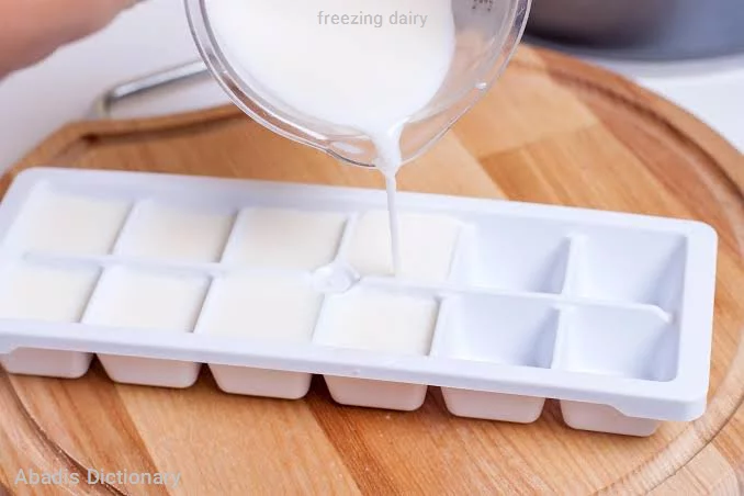 freezing dairy